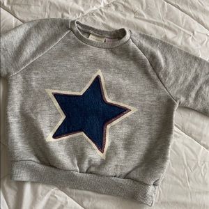 Zara baby boy star sweatshirt